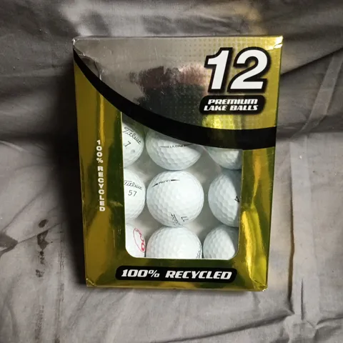 GOLF BALLS – TITLEIST PREMIUM LAKE BALLS, 12-PACK 