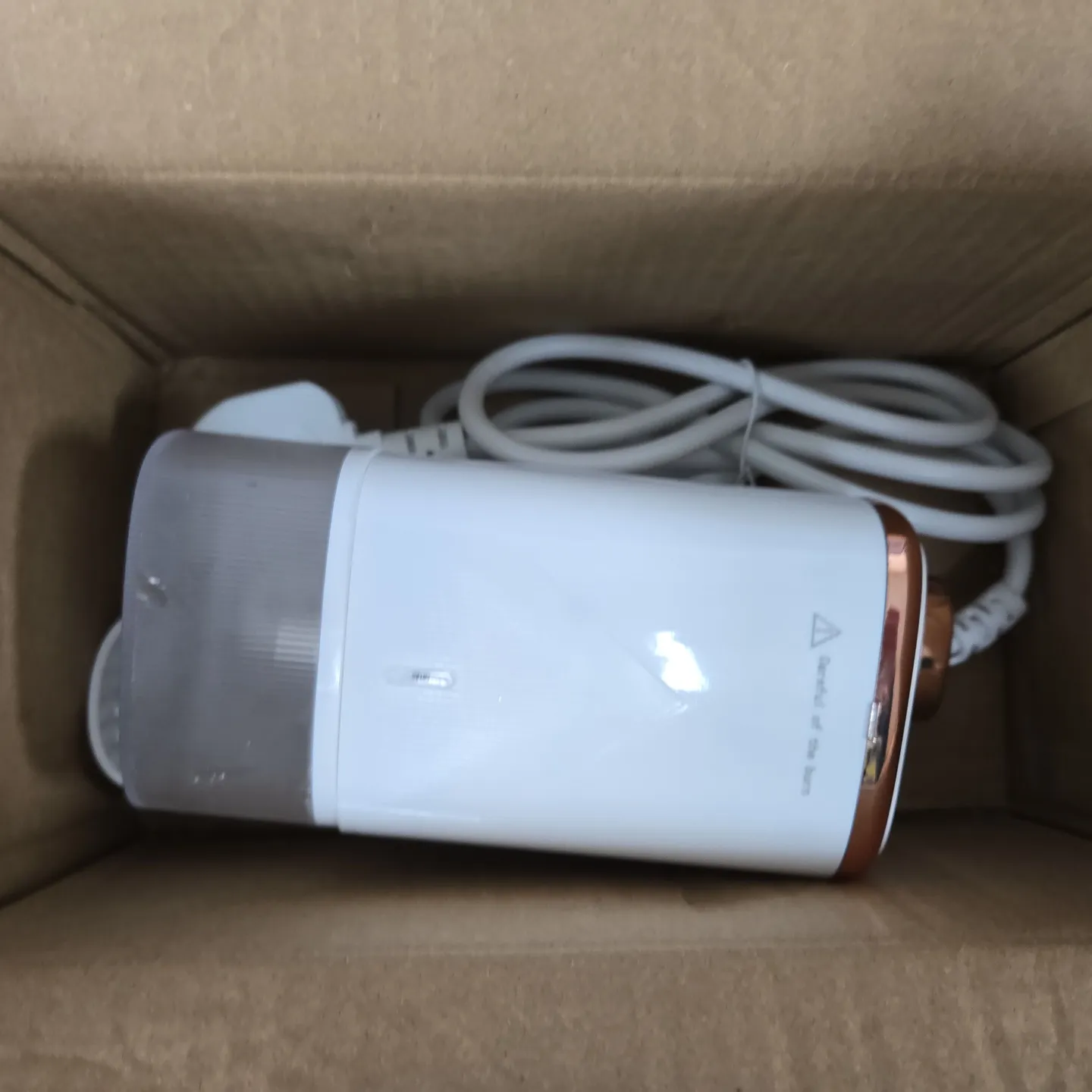 BOXED HANDHELD GARMENT STEAMER