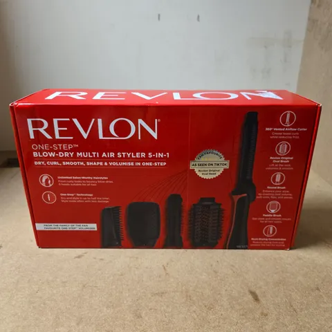 BOXED REVLON ONE-STEP BLOW-DRY MULTI AIR STYLER 5-IN-1