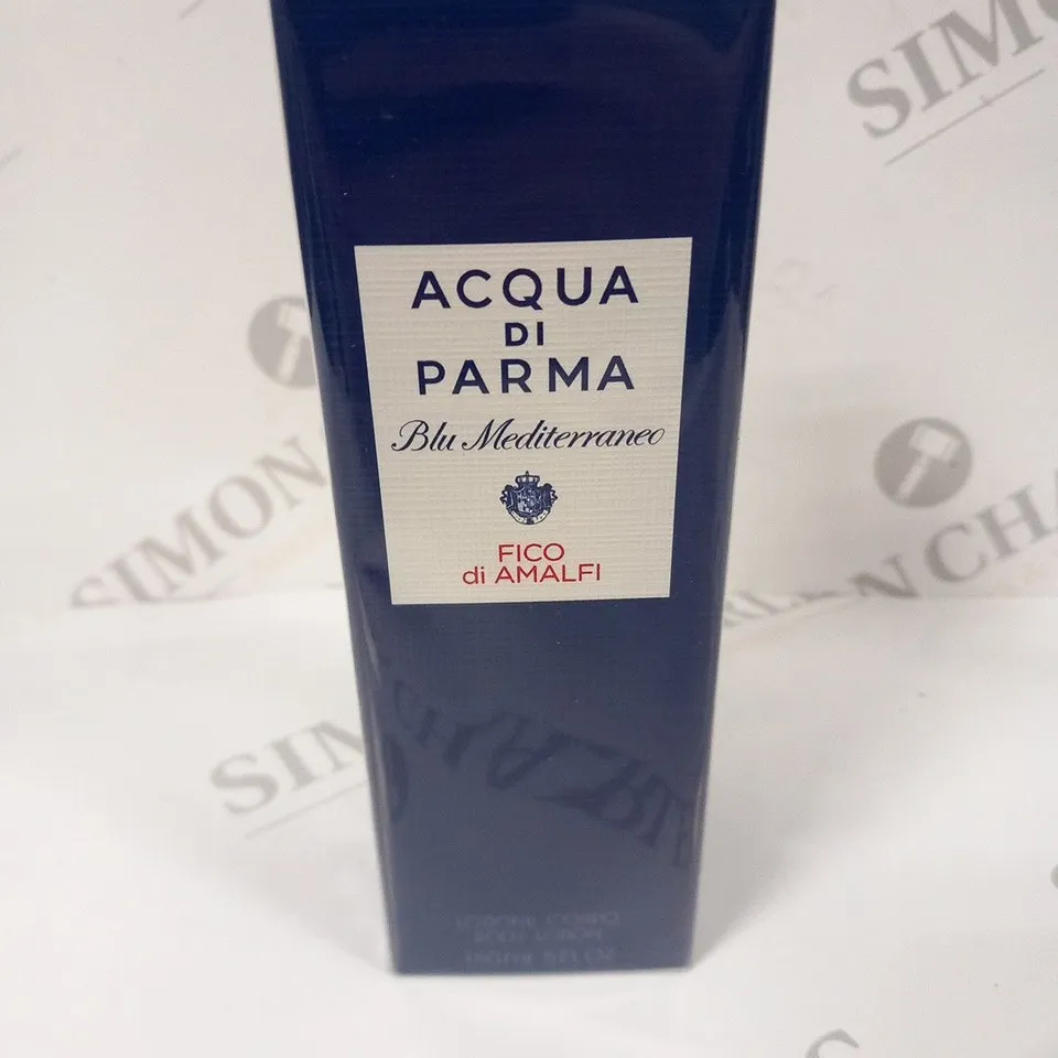 BOXED AND SEALED ACQUA DI PARMA BLU MEDITERRANEO FICO DI ALMALFI BODY LOTION 150ML