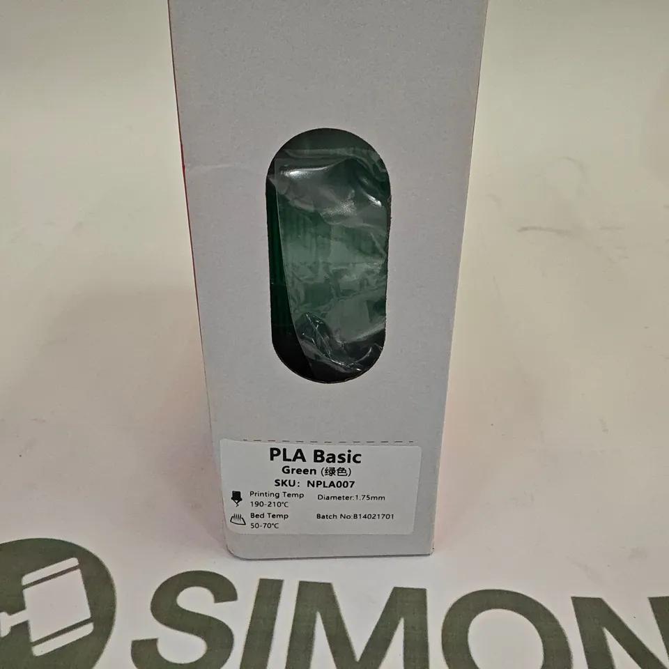 KINGROON 3D PRINTING FILAMENT 1KG 1.75MM IN GREEN