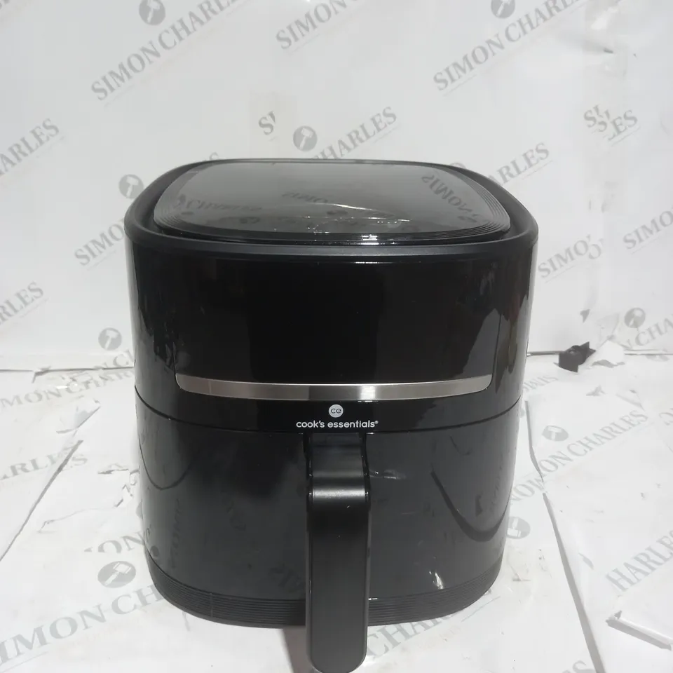 COOK'S ESSENTIALS 4L AIR FRYER IN BLACK