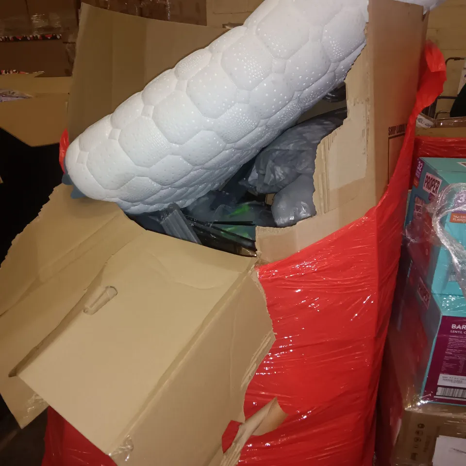 PALLET OF ASSORTED ITEMS TO INCLUDE LIGHT UP HAPPY BIRTHDAY SIGN, PRO PUTTING MIRROR AND PAINT BY NUMBERS SETS