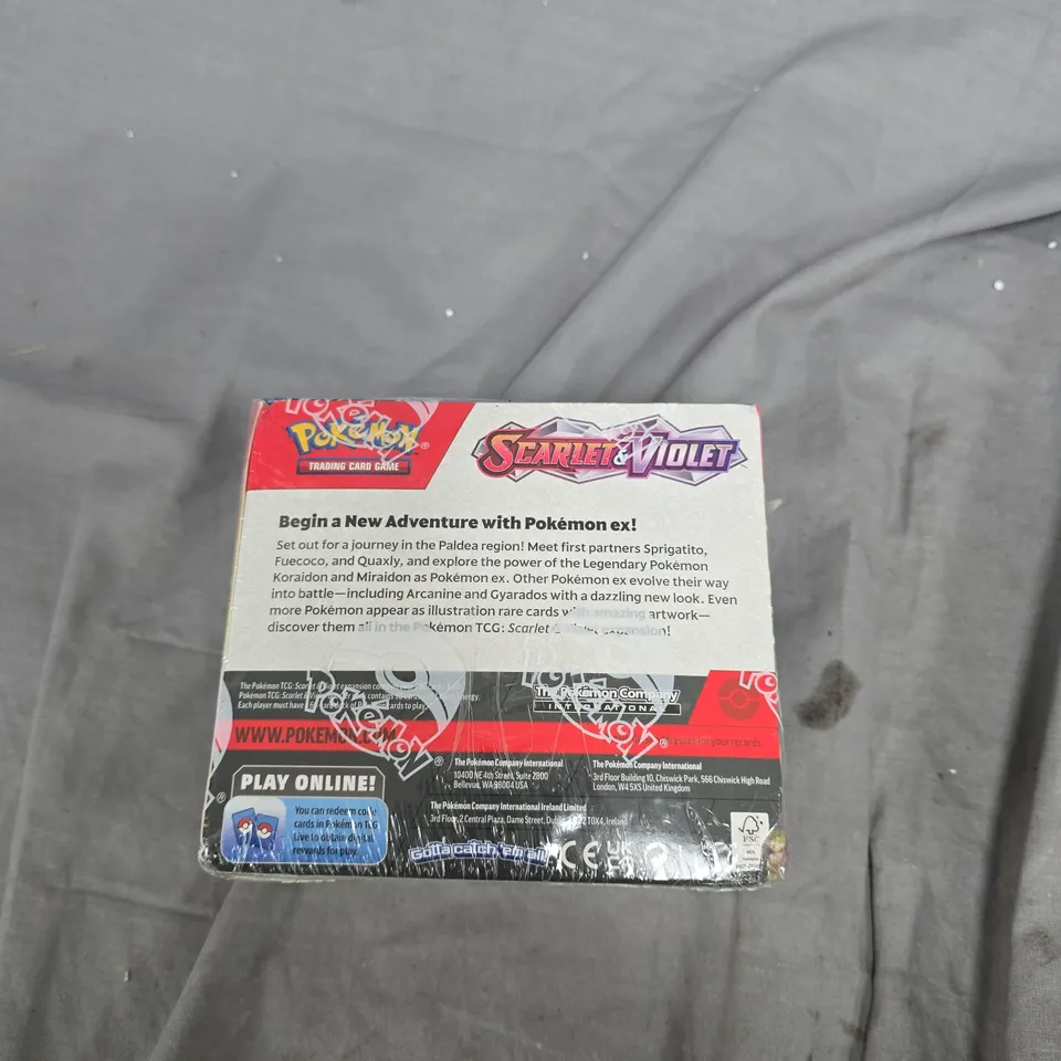 POKÉMON TRADING CARD GAME SCARLET & VIOLET BOX