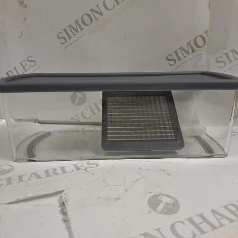 STAINLESS STEEL NOVA COMPLETE SLICER AND PEELER SET - GREY