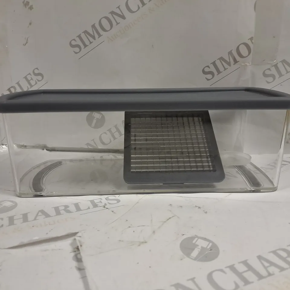 STAINLESS STEEL NOVA COMPLETE SLICER AND PEELER SET - GREY 