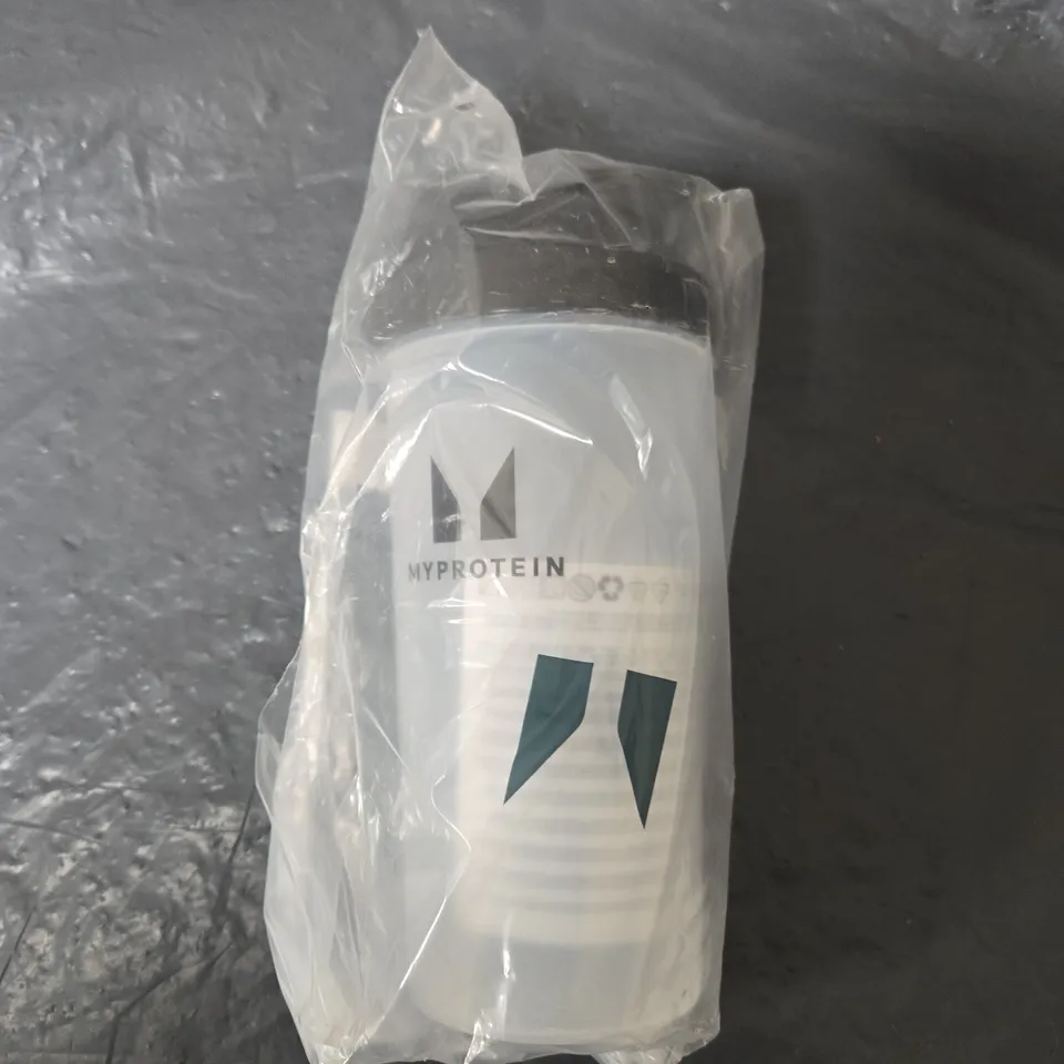 MYPROTEIN PROTEIN POWDER BOTTLE – WHITE PLASTIC CONTAINER