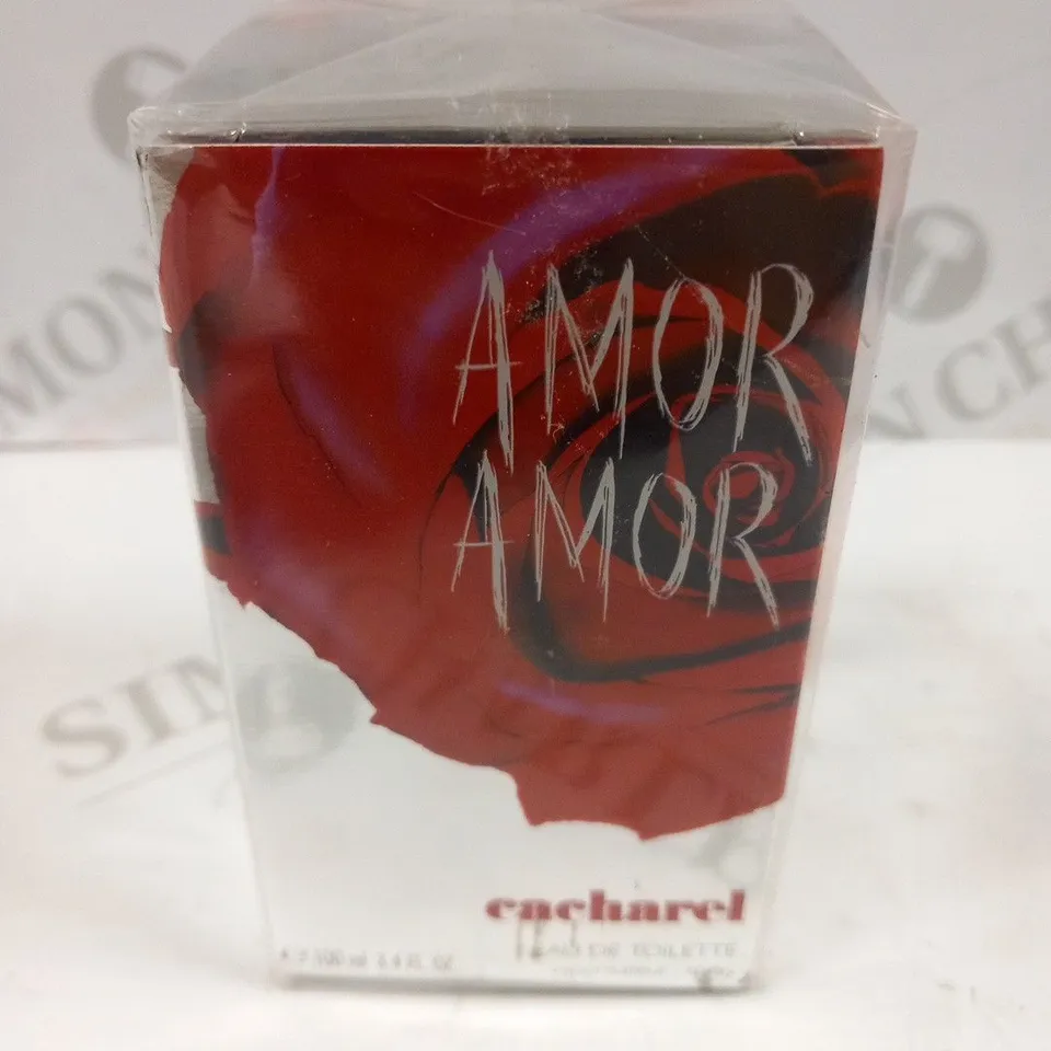 BOXED AND SEALED CACHARD AMOR AMOR EAU DE TOILETTE 100ML
