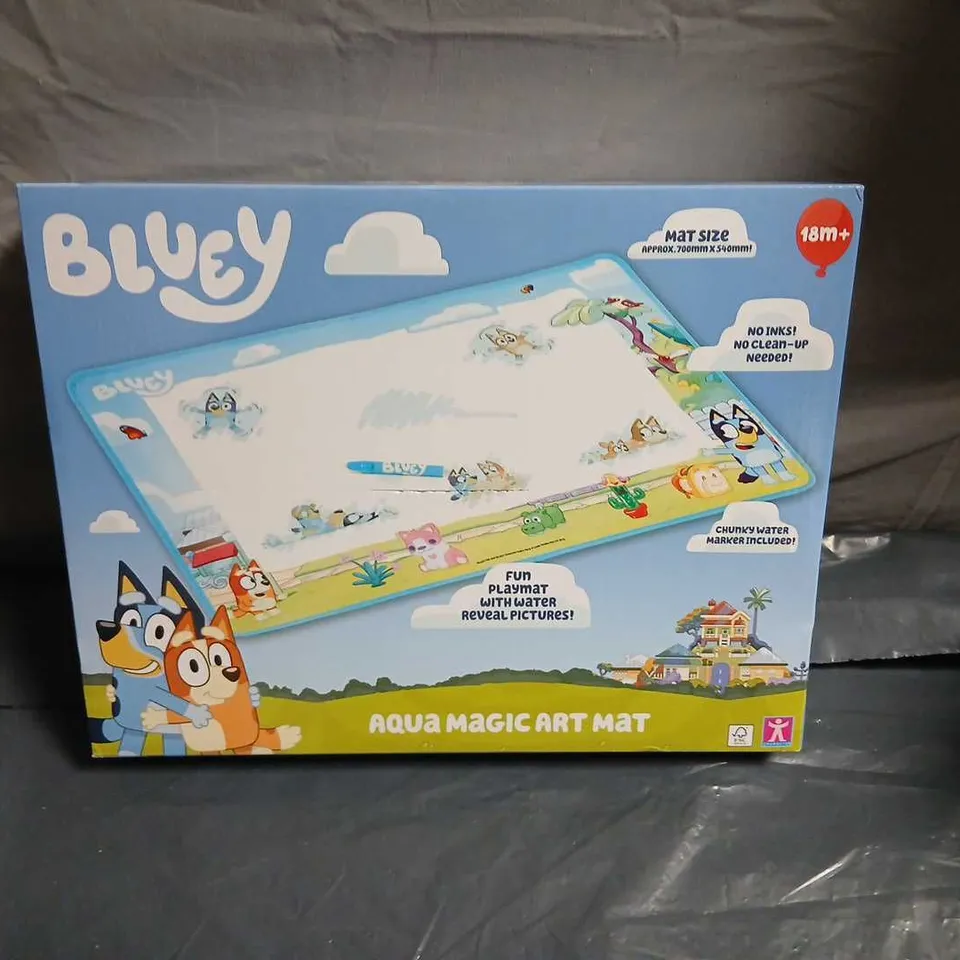 BLUEY AQUA MAGIC ART MAT – WATER DRAWING TOY (18M+)