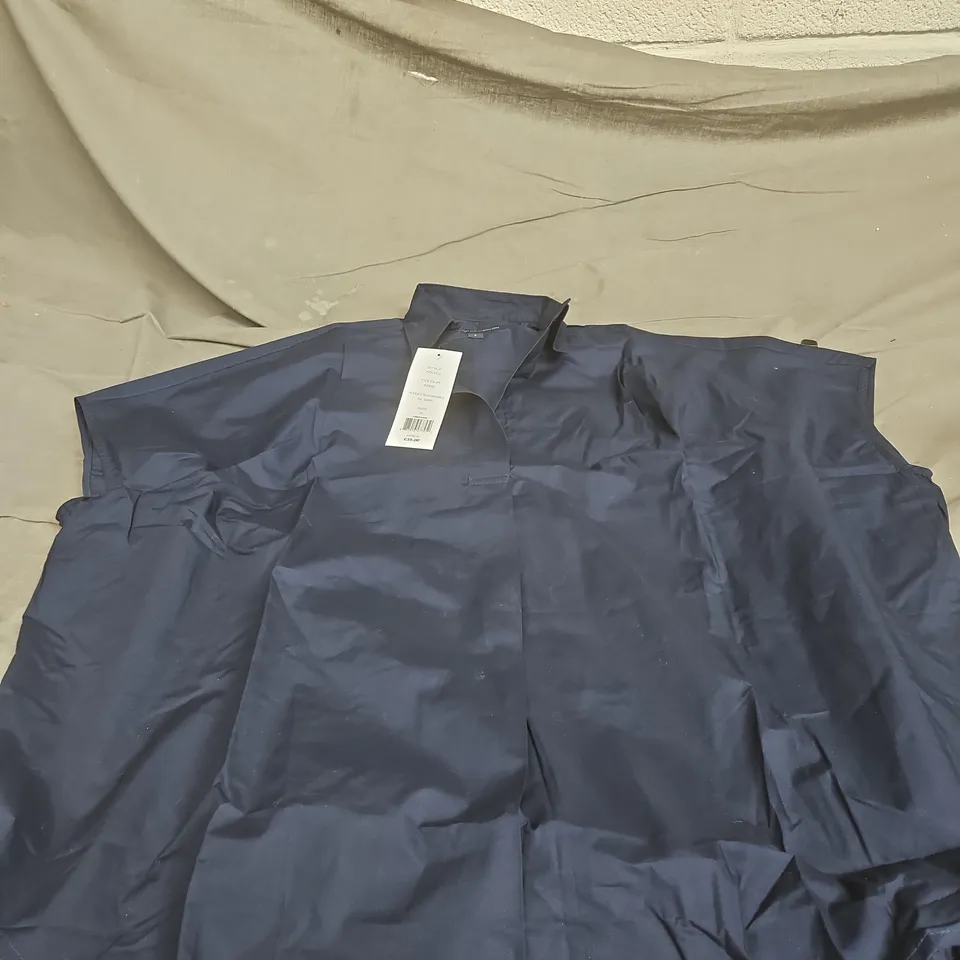 FRENCH CONNECTION INDIGO RHODES SUSTAINABLE S/L SHIRT SIZE SMALL TAGGED