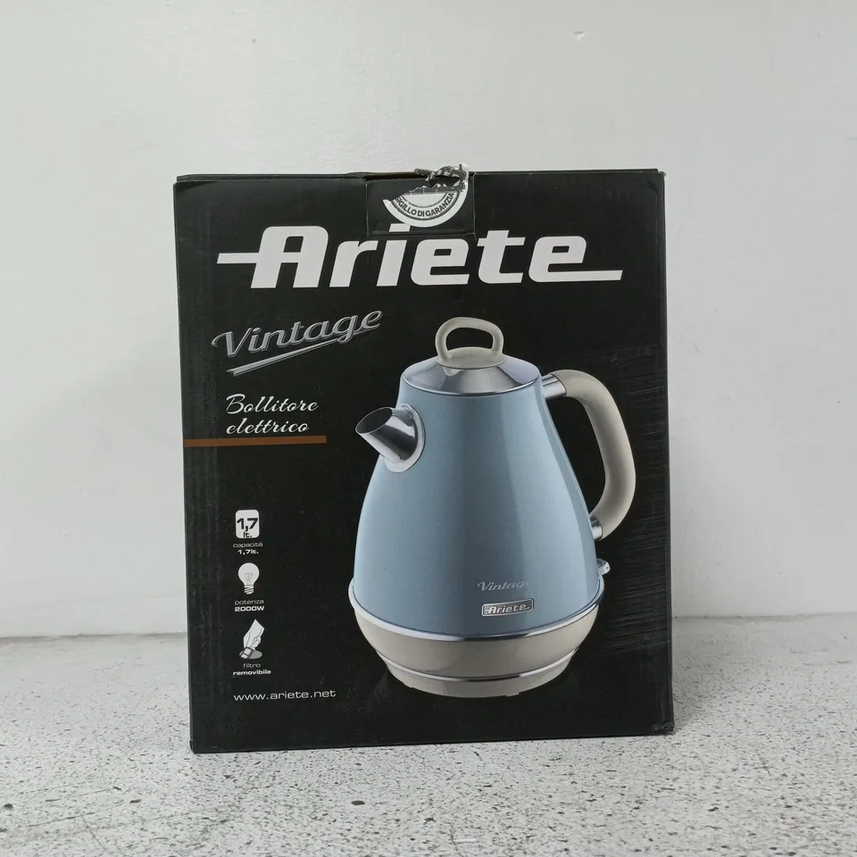 Ariete Vintage Electric Kettle – Boxed