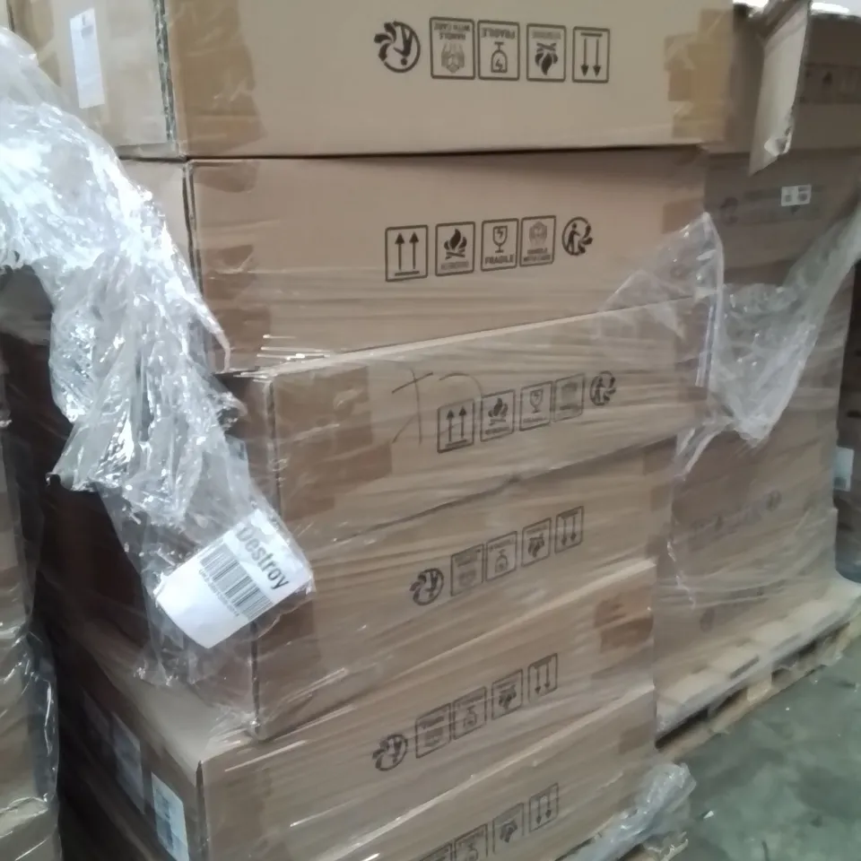 PALLET CONTAINING A LARGE QUANTITY OF BRAND NEW DISPLAY UNITS
