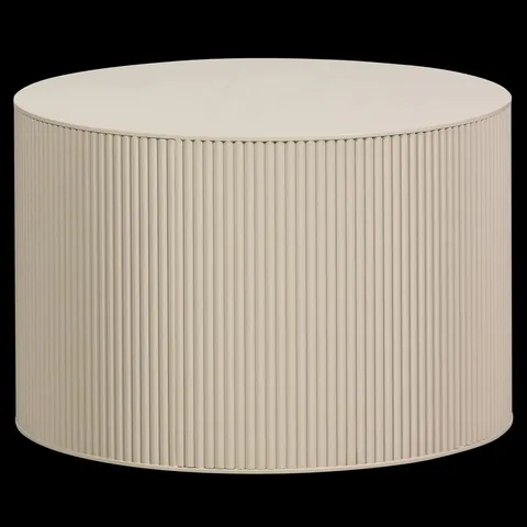 BOXED SANNE BLOCK COFFEE TABLE - ANTIQUE BEIGE (1 BOX)