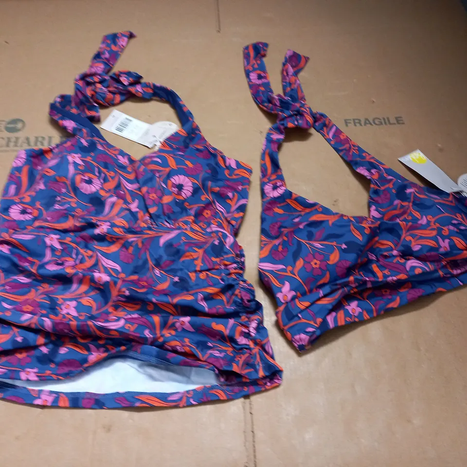 BODEN LEVANZO HALTER NECK BIKINI AND TANKINI TOPS - UK 12 