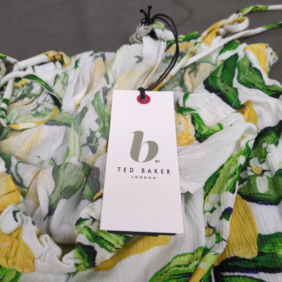 TED BAKER LONDON WOMEN’S FLORAL DRESS – UK 8 