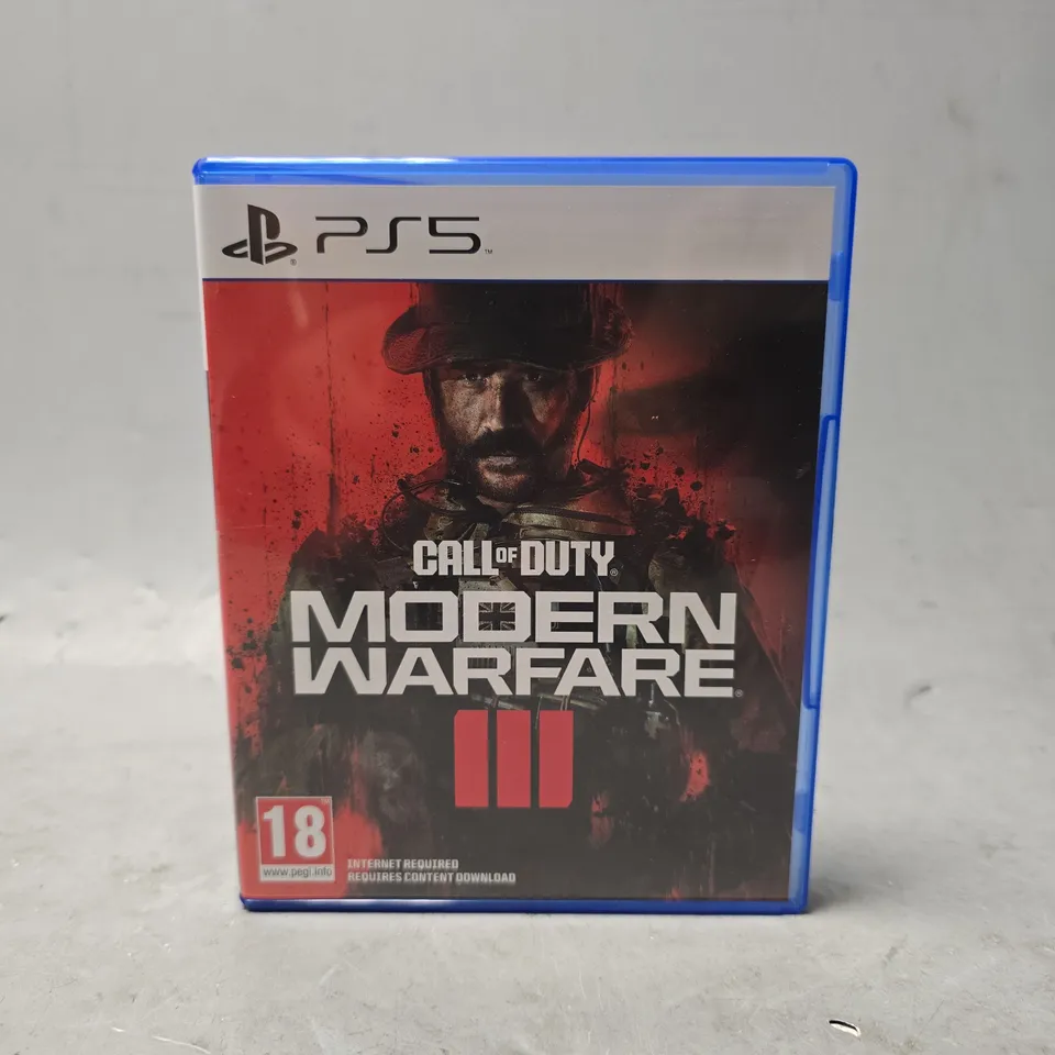 PLAYSTATION 5 CALL OF DUTY MODERN WARFARE III