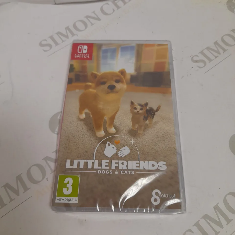 SEALED LITTLE FRIENDS DOGS & CATS - SWITCH  RRP £39.99