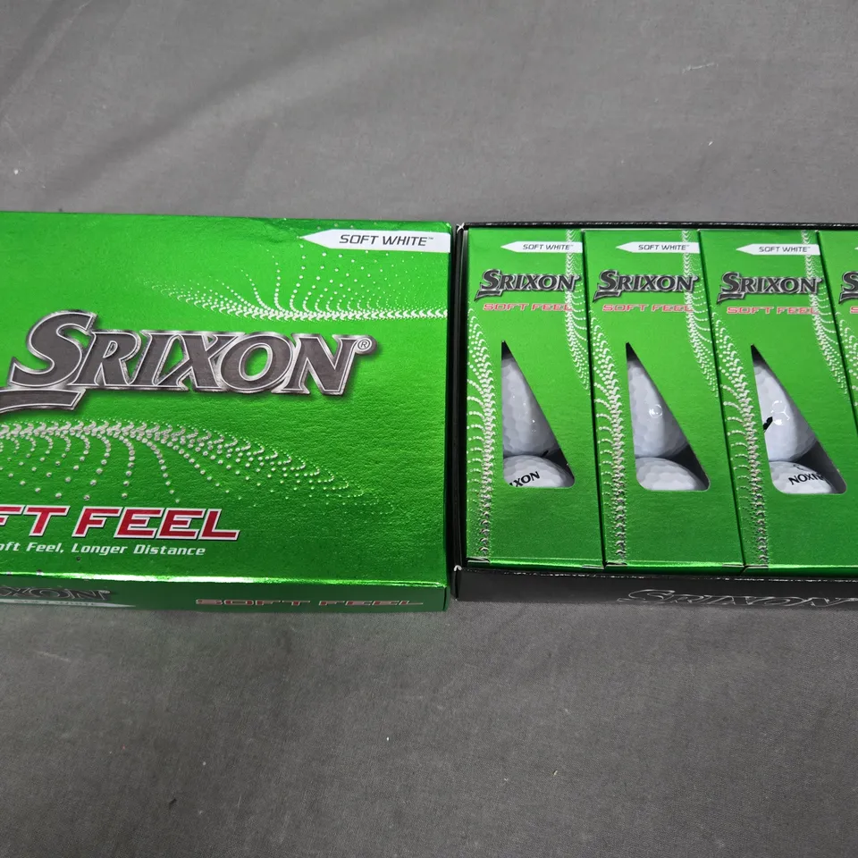 BOX OF SRIXION SOFT FEEL GOLF BALLS