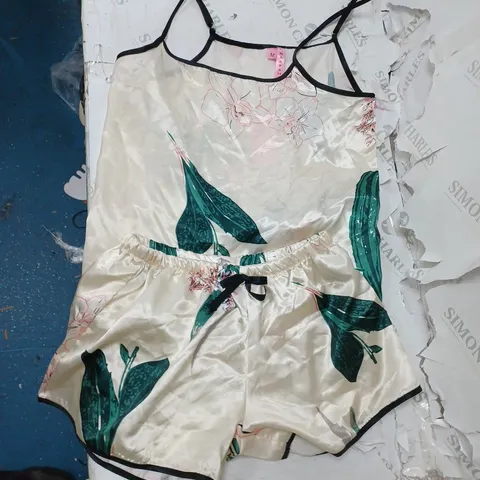 NATASHA SILK PYJAMA SET - MEDIUM 