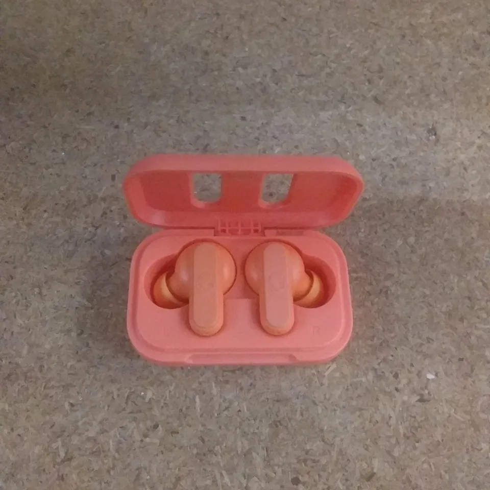 SKULLCANDY DIME TRUE WIRELESS EARBUDS - GOLDEN ORANGE
