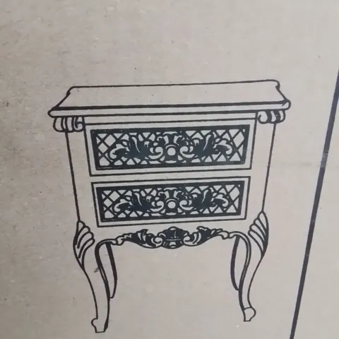 BRAND NEW HOMESDIRECT365 HOMES DIRECT 365 EMMANUELLE ANTIQUE FRENCH STYLE CHEST OF DRAWERS