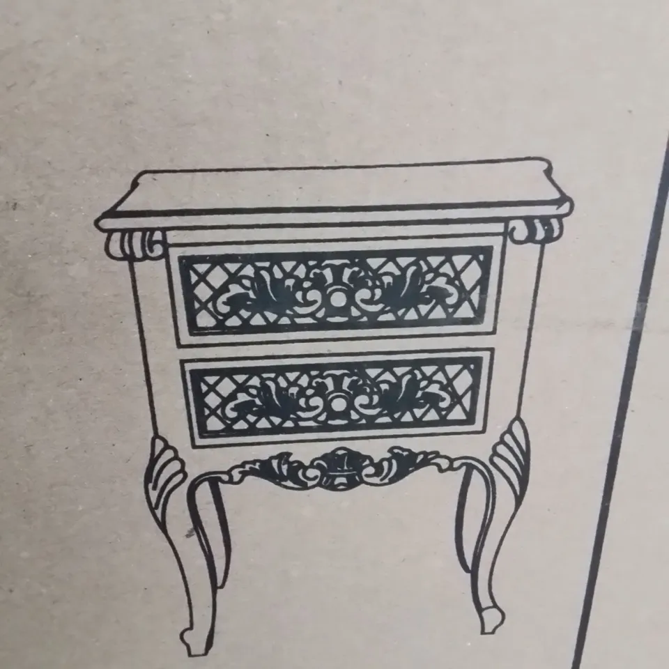 BRAND NEW HOMESDIRECT365 HOMES DIRECT 365 EMMANUELLE ANTIQUE FRENCH STYLE CHEST OF DRAWERS