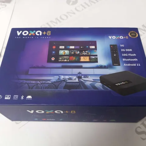 BOXED VOXA+8 ANDROID BOX