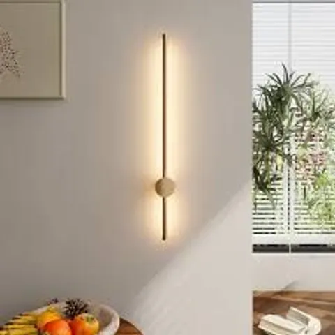 BOXED LIGHTSIN WALL LIGHT - BRASS (1 BOX)