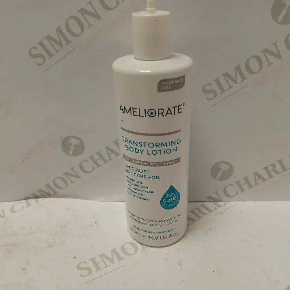 AMELIORATE TRANSFORMING BODY LOTION 500ML