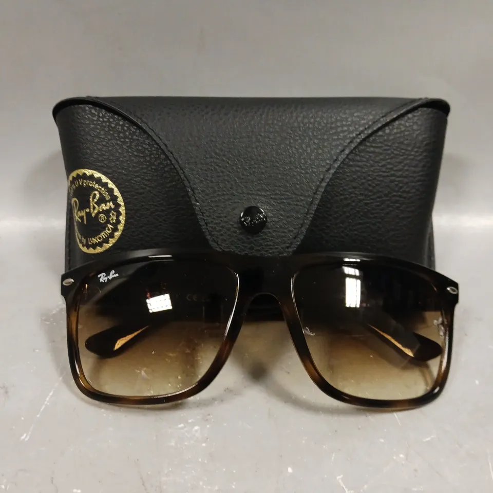 RAY-BAN 0RB4547 Rectangle Sunglasses - Brown
