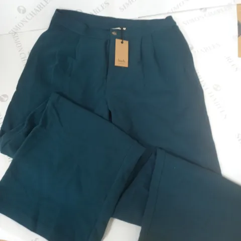 HUSH THEO TAILORED JERSEY TROUSERS IN DEEP TEAL - 10