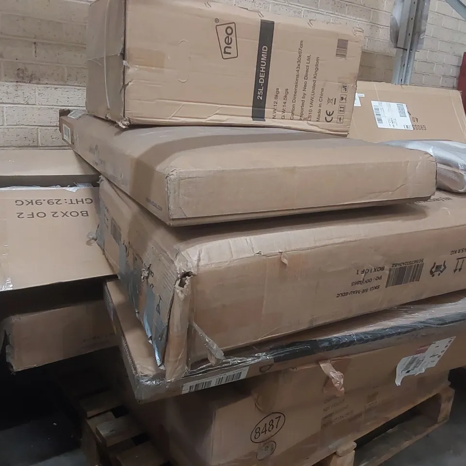 PALLET CONTAINING A VERY LARGE QUANTITY OF ASSORTED FURNITURE PARTS ECT