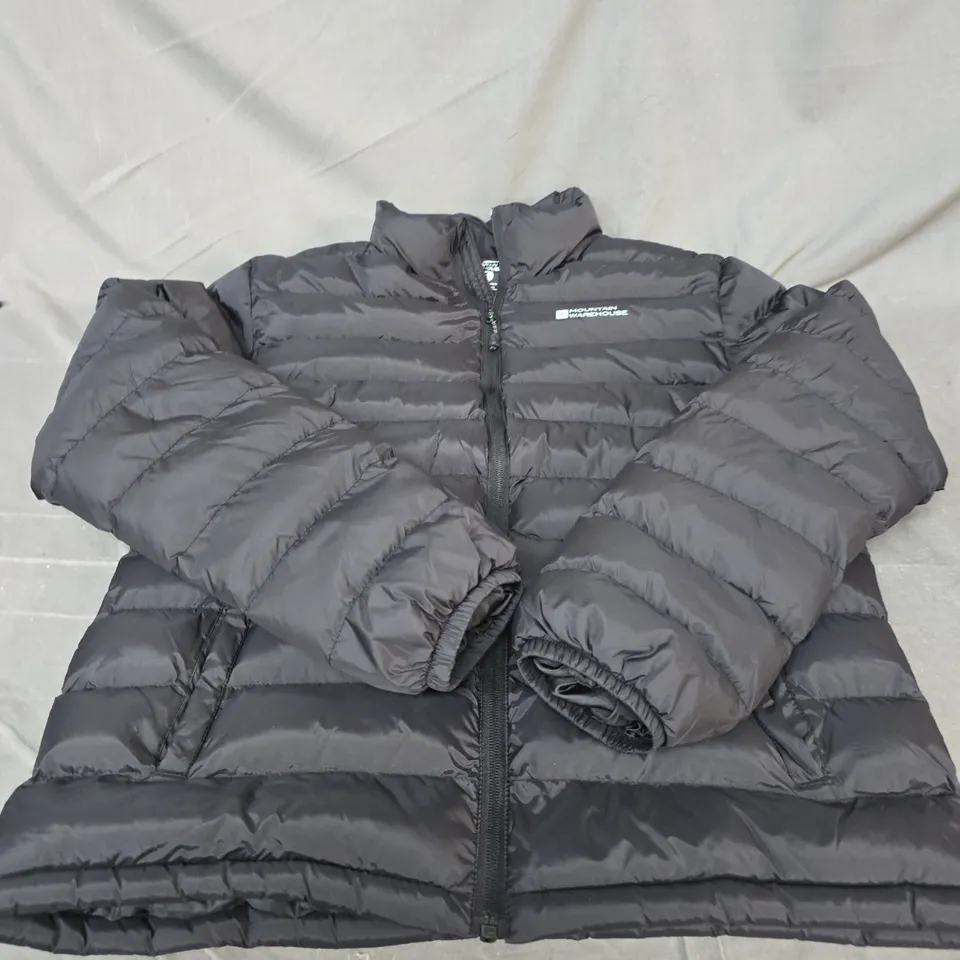 MOUNTAIN WAREHOUSE BLACK PUFFER COAT SIZE M