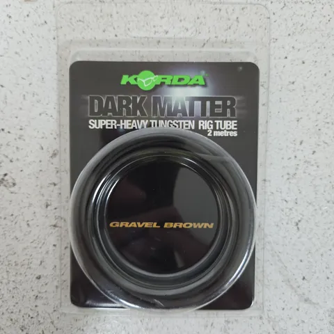 KORDA DARK MATTER SUPER-HEAVY TUNGSTEN RIG TUBE β 2M, GRAVEL BROWN