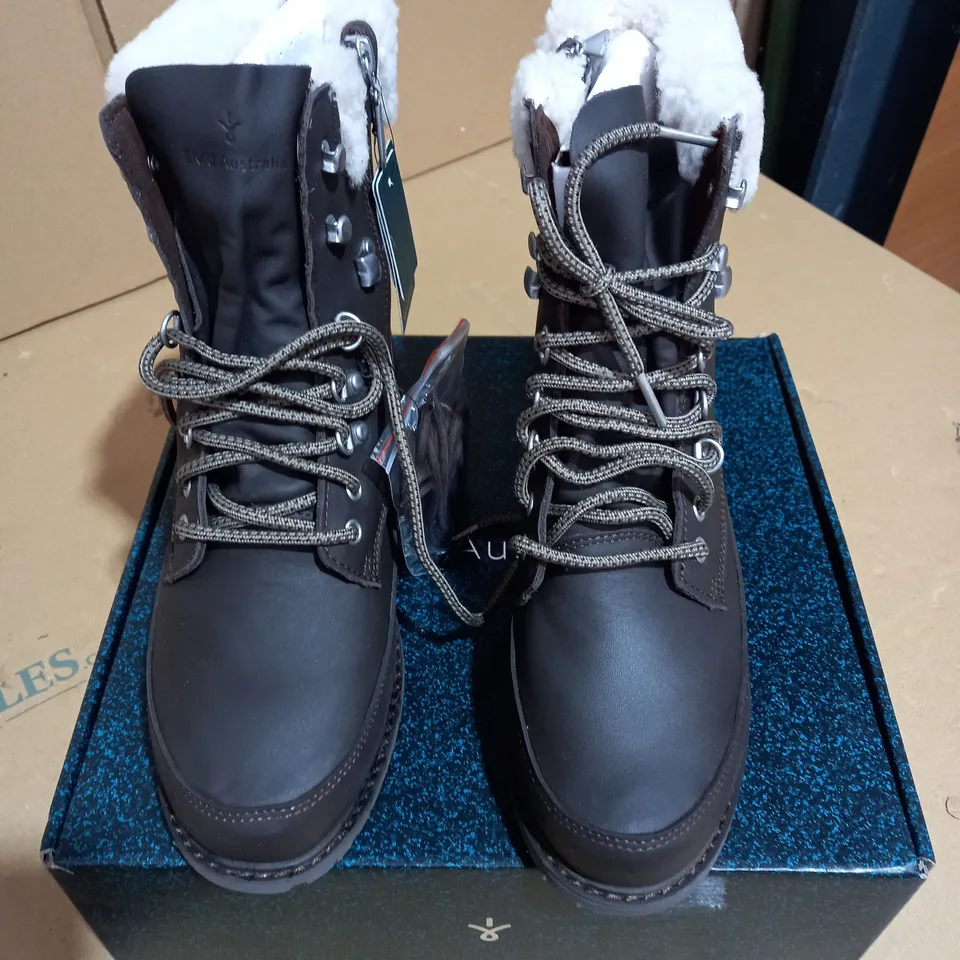 EMU OKAB WATERPROOF BOOTS ESPRESSO COLOUR SIZE 7