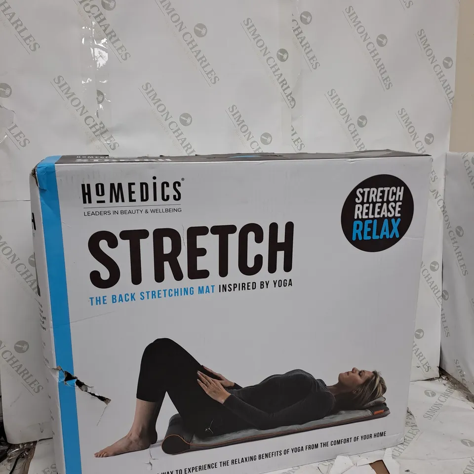BOXED HOMEDICS STRETCH - ELECTRIC INFLATABLE YOGA MAT