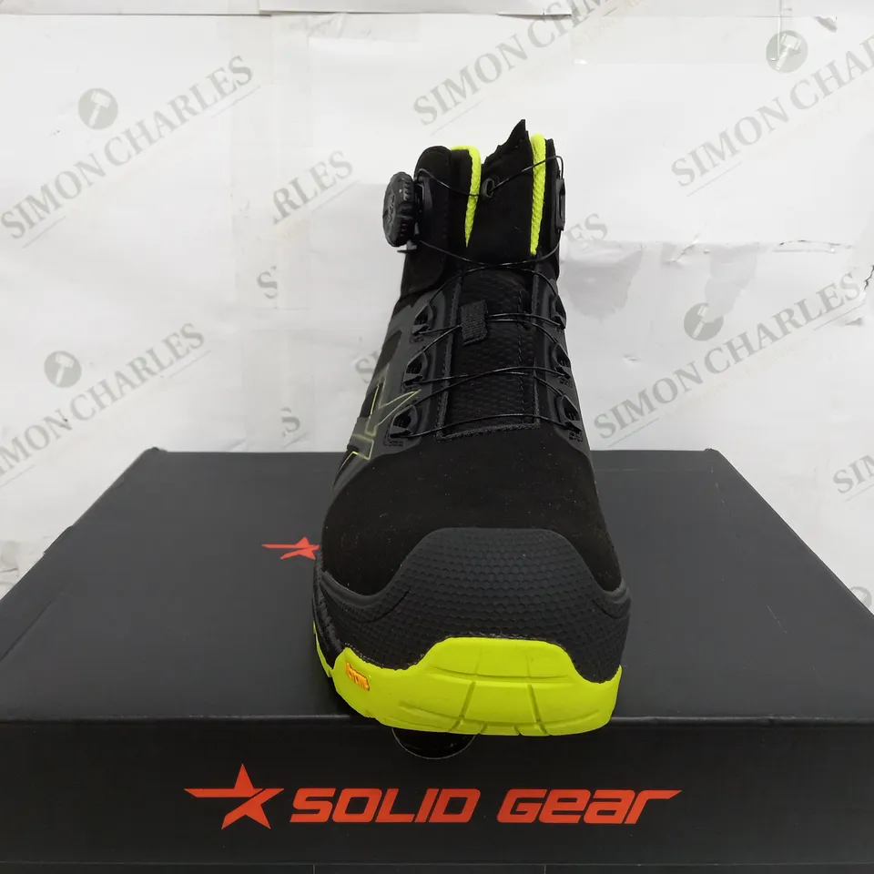 BOXED PAIR OF SOLID GEAR PRIME GTX MID S3 BOOTS - UK 13