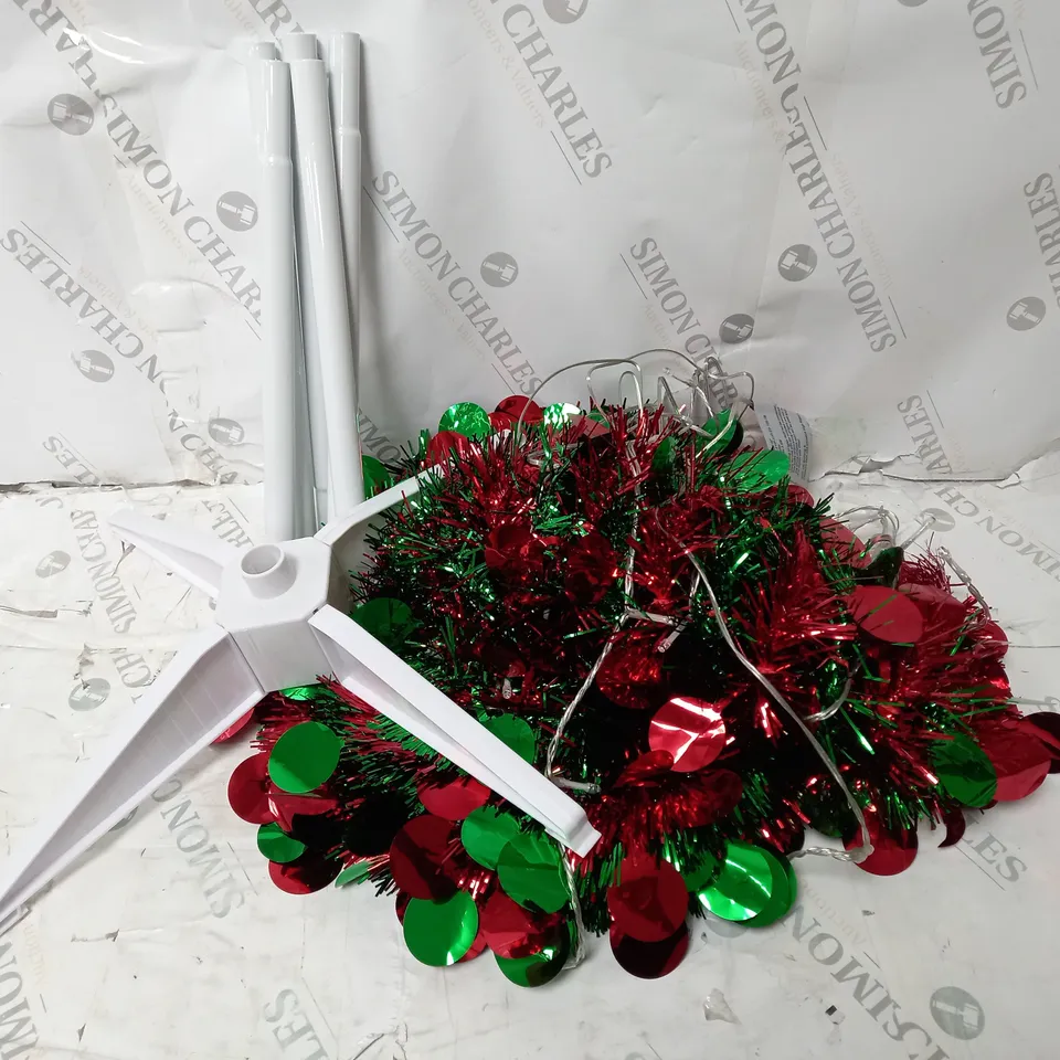 BOXED HOME REFLECTIONS POP UP 5FT TINSEL TREE