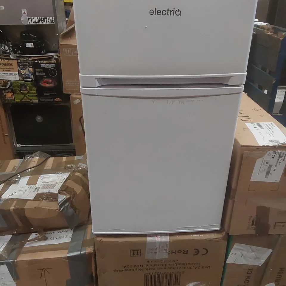 ElectriQ Double-Door Fridge-Freezer – White