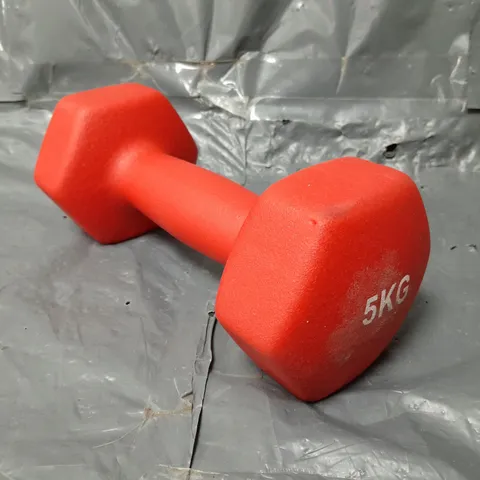 NEOPRENE HEXAGONAL FACE DUMBBELL (5kg)