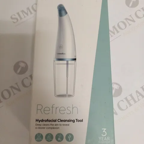 BOXED HOMEDICS REFRESH HYDRAFACIAL CLEANSING TOOL