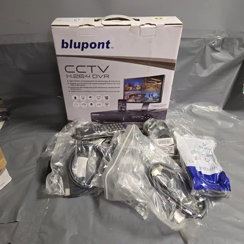 APPROXIMATELY 12 ASSORTED ELECTRICAL ITEMS TO INCLUDE CCTV H.264 DVR, FLUSH BOOTED PATCH CABLE, HDMI CABLES, ETC