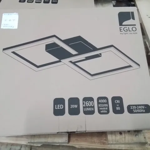 BOXED EGLO CEILING LIGHT 20W 2600 LUMEN