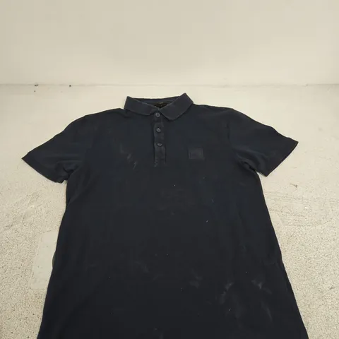 HUGO BOSS SLIM FIT POLO SHIRT – NAVY – UK S