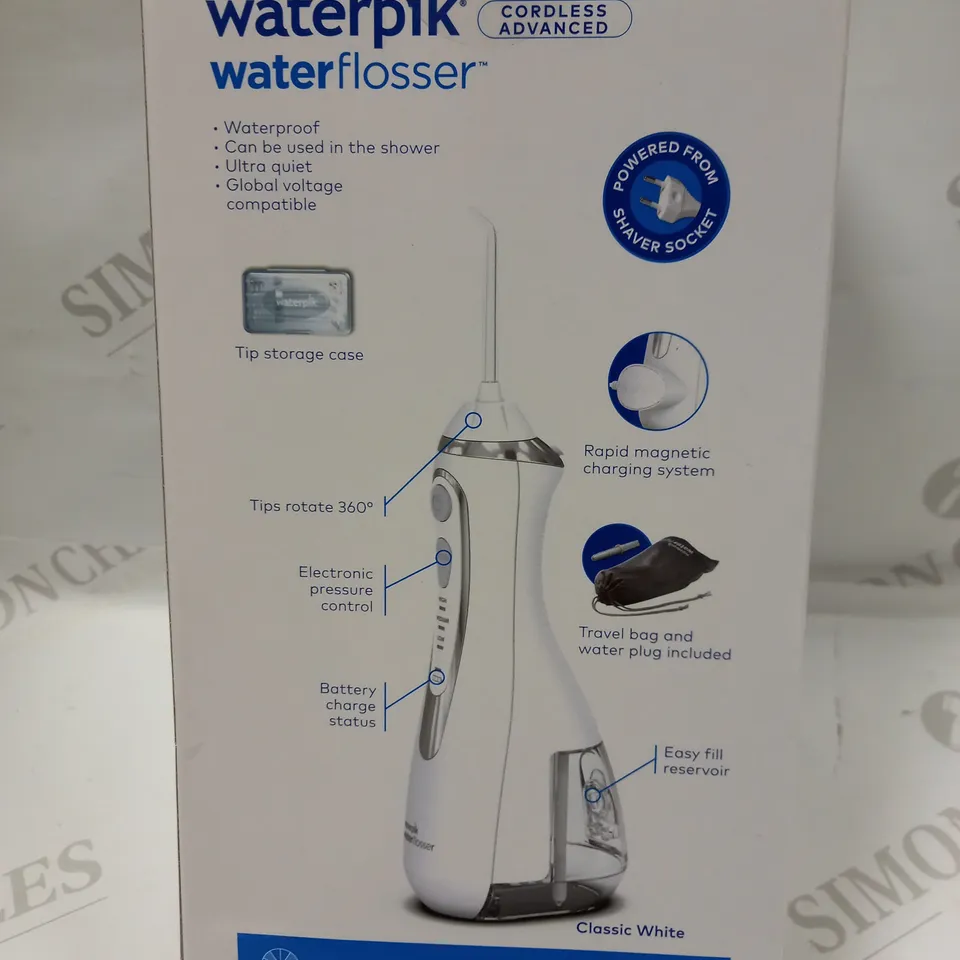 WATERPIK WATER FLOSSER CORDLESS ADVANCED 