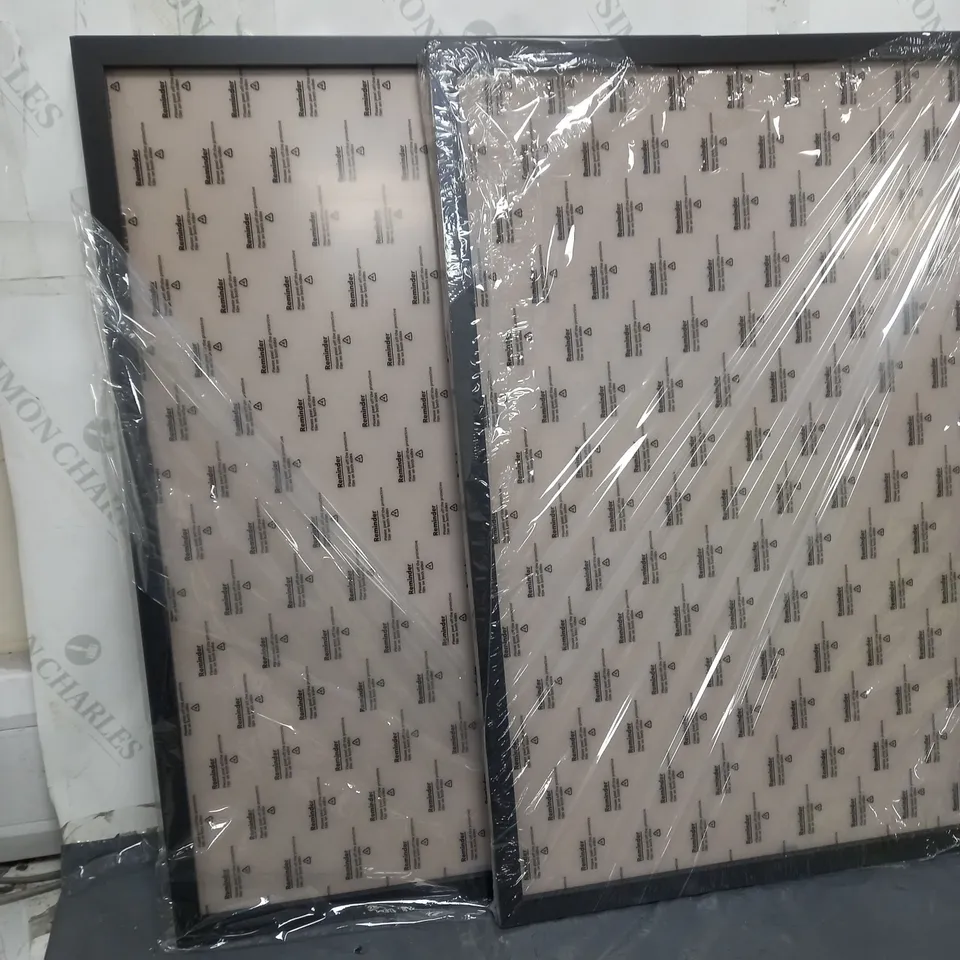 BOX OF 2 X LARGE PICTURE FRAMES 
