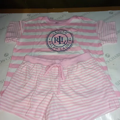 RALPH LAUREN STRIPED PYJAMAS SIZE S