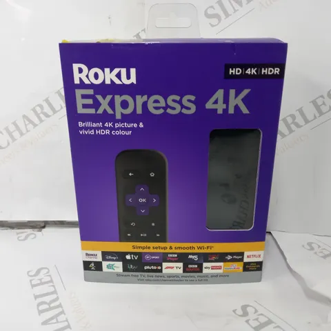 BOXED ROKU EXPRESS 4K STREAMING STICK
