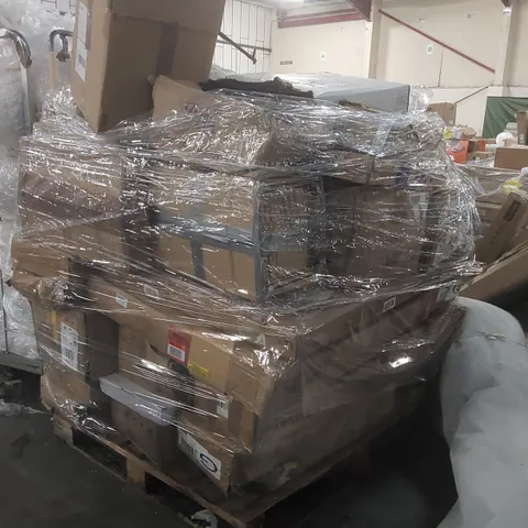 PALLET CONTAINING A LARGE QUANTITY OF ASSORTED FURNITURE PARTS ECT 