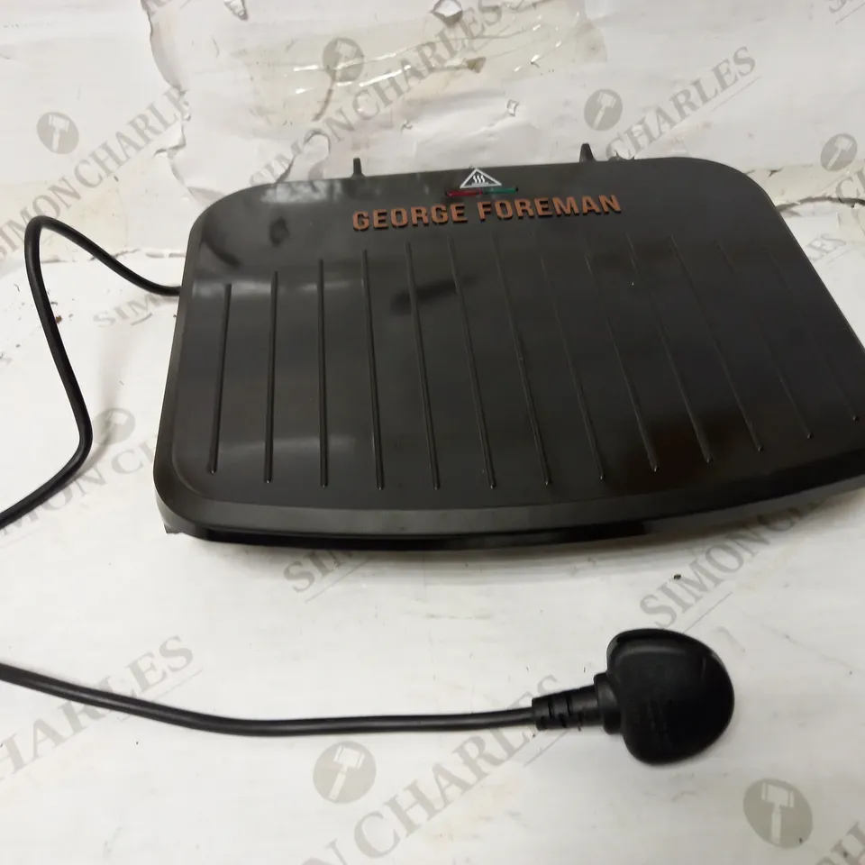 GEORGE FOREMAN 25811 ELECTRIC GRILL